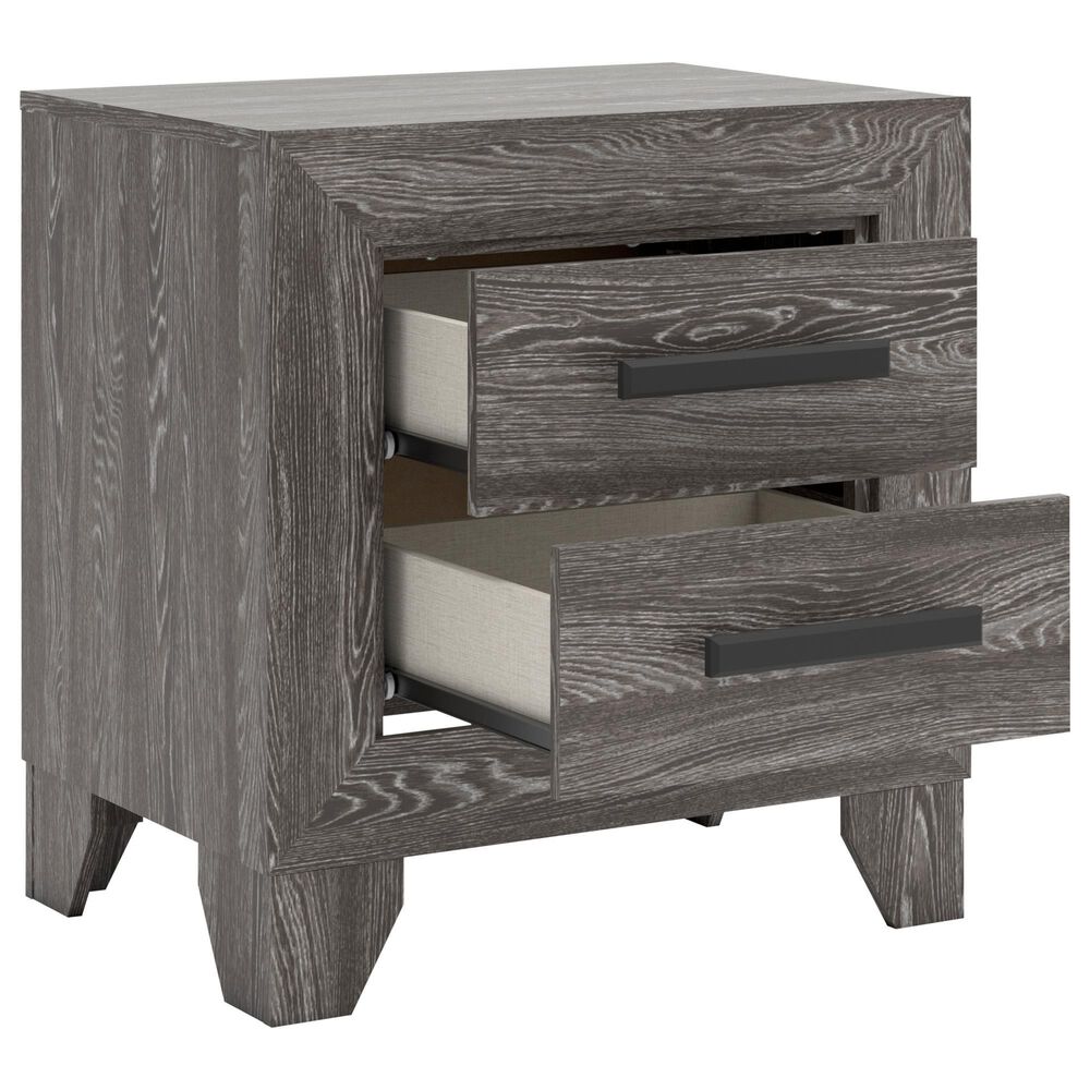 Ashley Sylveri 2-Drawer Nightstand in Gray, , large