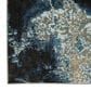 Oriental Weavers Venice Modena 2"3" x 7"6" Blue and Beige Runner, , large