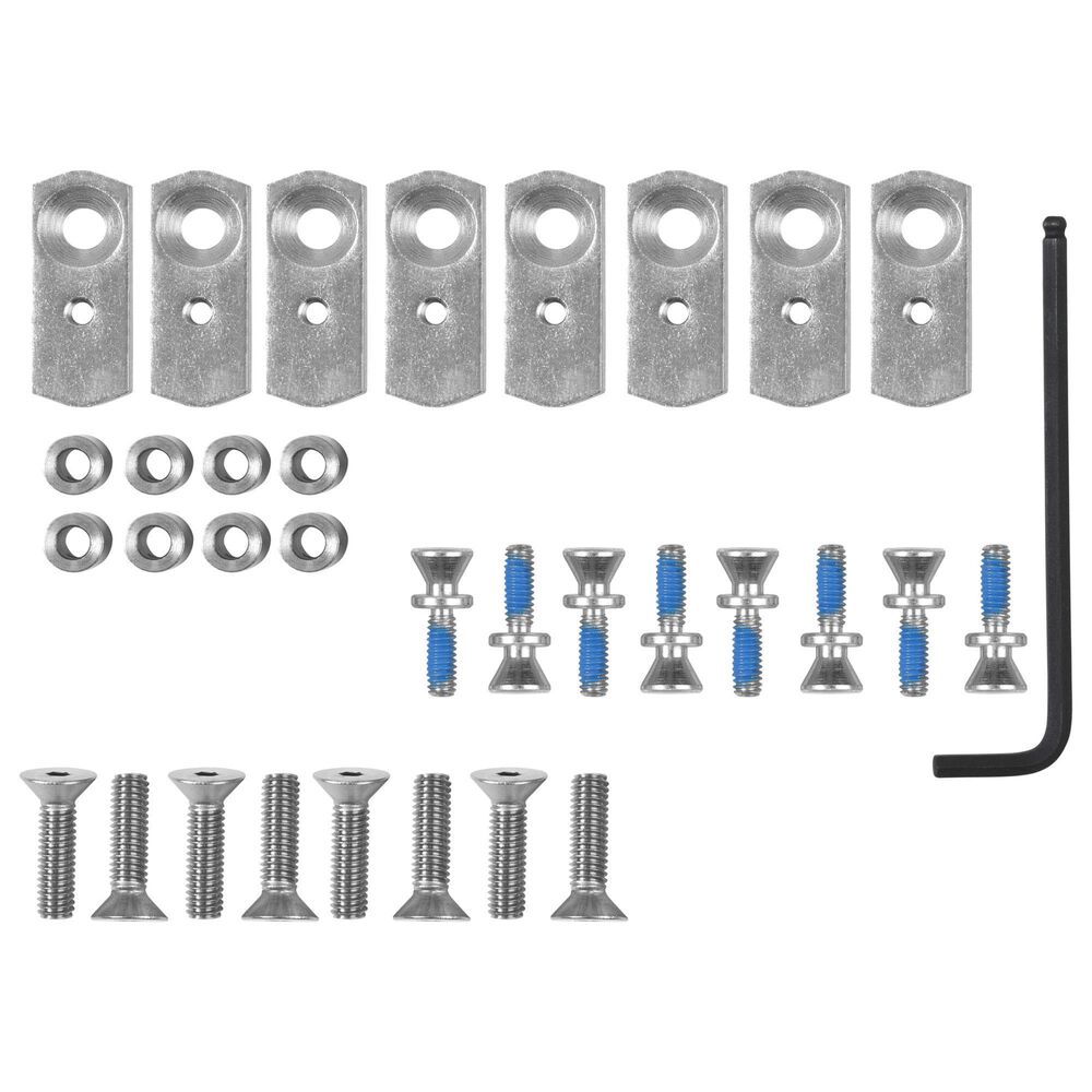 Monogram Handle Stud Kit for Custom Panel in Silver, , large