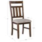 Linon Home Decor Turino Side Chair in Rustic Umber, , large