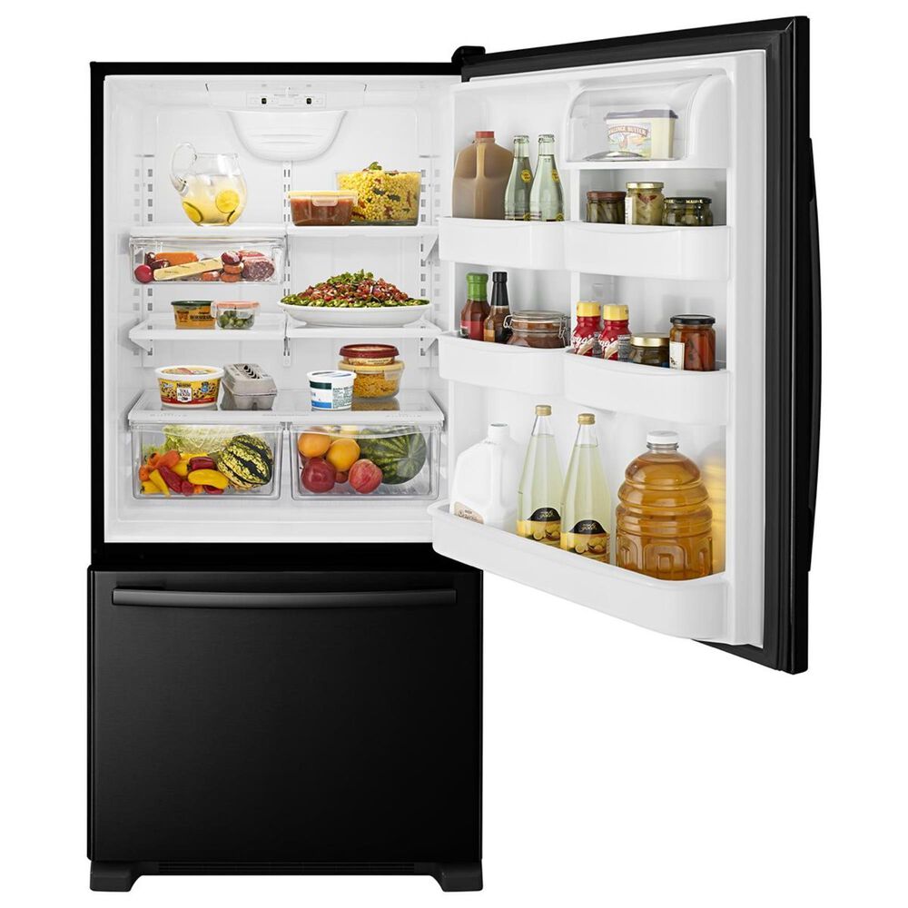 Amana 22 Cu. Ft. Bottom-Freezer Refrigerator with Large Capacity, , large