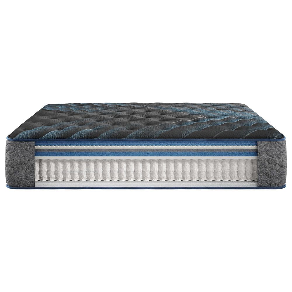 Simmons World Class Level Four Plush Twin Mattress with High Profile Box Spring, , large
