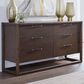 Urban Home Sol 6-Drawers Dresser in Brown Spice, , large