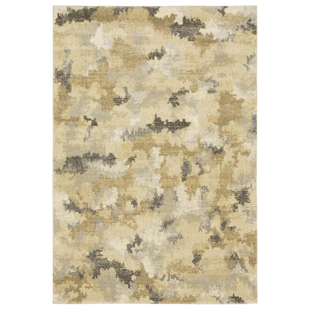 Oriental Weavers Astor Elias 2"3" x 7"6" Beige Runner, , large