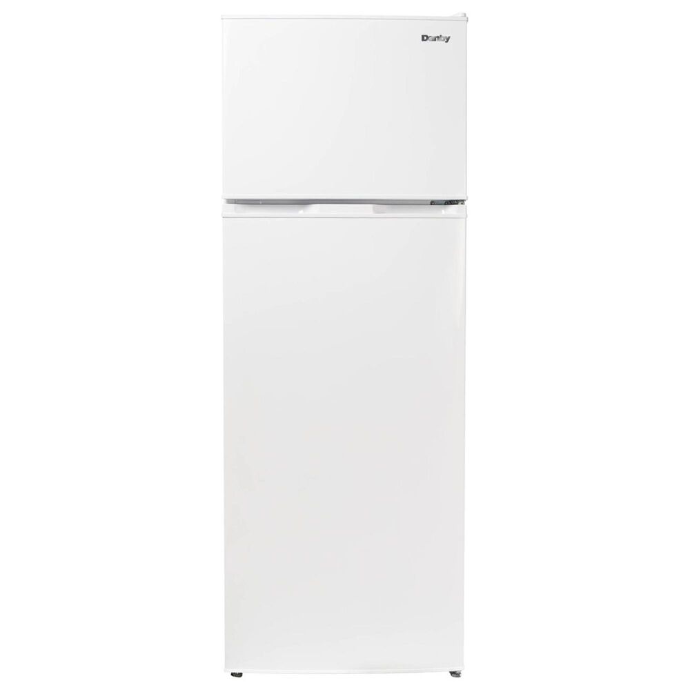 Danby 7.4 Cu. Ft. Freestanding Top Freezer Refrigerator in White, , large
