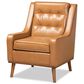 Baxton Studio Daley Arm Chair in Tan, , large