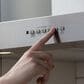 GE Profile 36" Designer Wall Mount Hood with Dimmable LED Lighting in Stainless Steel, , large