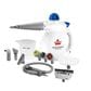 Bissell Steam Shot Omnireach Handheld Steam Cleaner and Sanitzer in White, , large