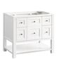 James Martin Vanities Breckenridge 36" Single Bathroom Vanity in Bright White, , large
