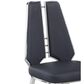 Monroe Tessa Side Chair in Polished Stainless Steel, , large