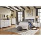Ashley Willowton 2 Drawer Nightstand in White Washed, , large