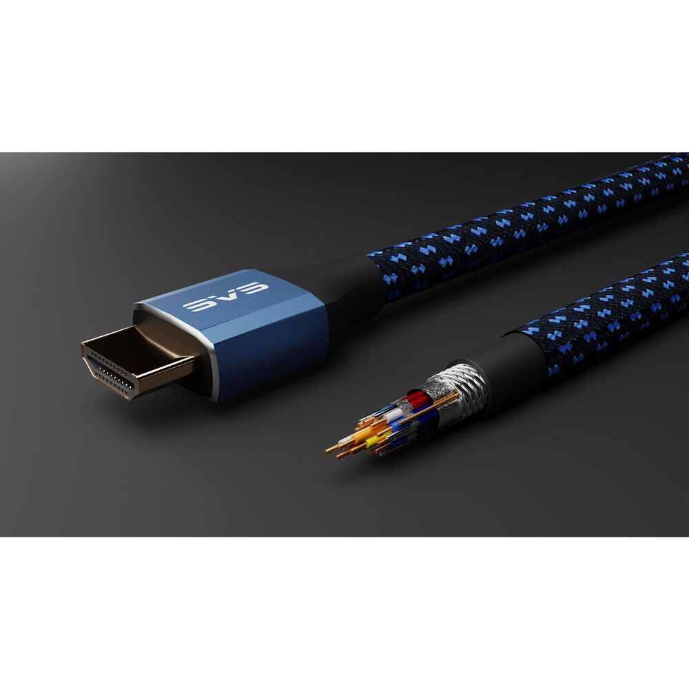 SVS 3 Meter Ultra HDMI Cable in Black and Blue, , large