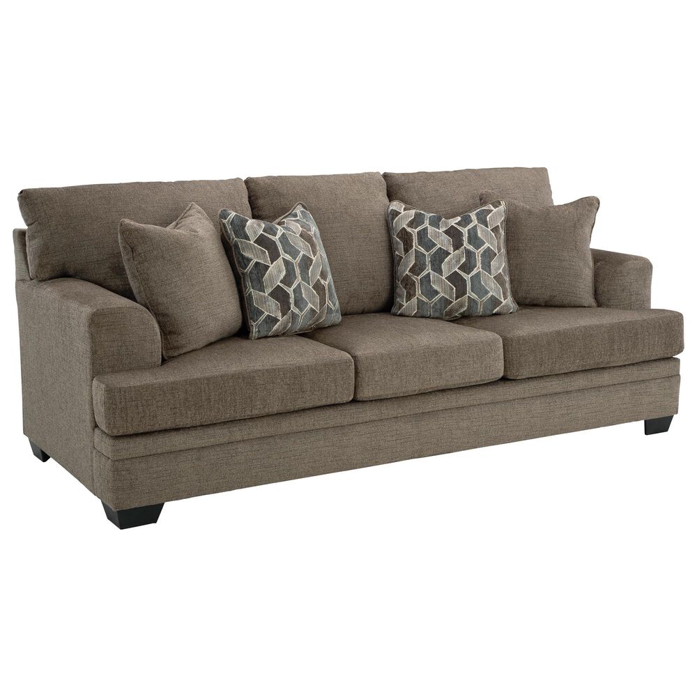 Ashley Stonemeade Stationary Queen Sofa Sleeper in Nutmeg, , large
