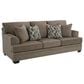 Ashley Stonemeade Stationary Queen Sofa Sleeper in Nutmeg, , large