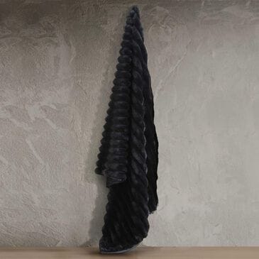 Hallmart Collectibles Ethan 50" x 60" Throw in Black, , large