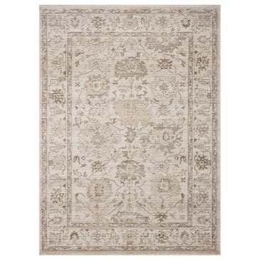 Loloi Pace Natural and Stone 9"6" Round Area Rug, , large