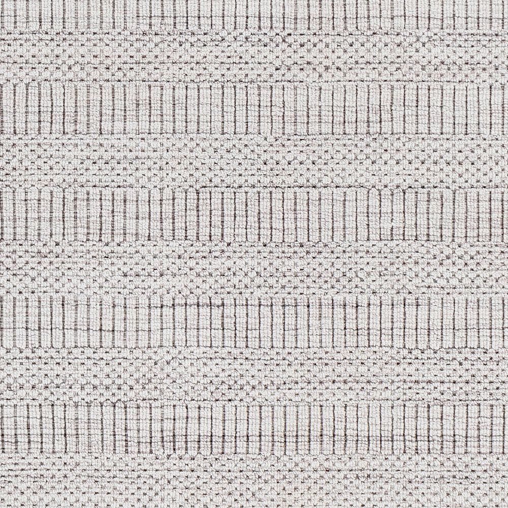 Surya Hickory 8&#39; x 10&#39; Light Beige, Gray and Charcoal Area Rug, , large