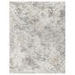 Surya Dresden White, Gray, Medium Gray, Light Slate, Rust and Mustard 12" x 15" Area Rug, , large