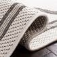 Safavieh Bermuda 2" x 8" Ivory and Grey Indoor/Outdoor Area Performance Rug, , large