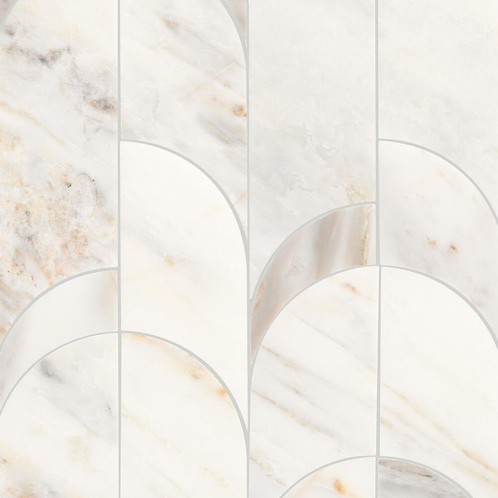 Dal-Tile Gamma Bella 8&#39;&#39; X 19&#39;&#39; ARCHWAY Natural Stone Mosaic Sheet, , large