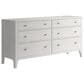 Vantage Mezzanine 4 Piece King Upholstered Wingback Bedroom Set in Dove Gray, , large