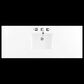 James Martin Vanities Amberly 60" Single Bathroom Vanity in Walnut with 3 cm White Zeus Quartz Top and Rectangular Sink, , large