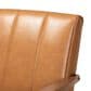 Baxton Studio Nikko Lounge Chair in Tan, , large