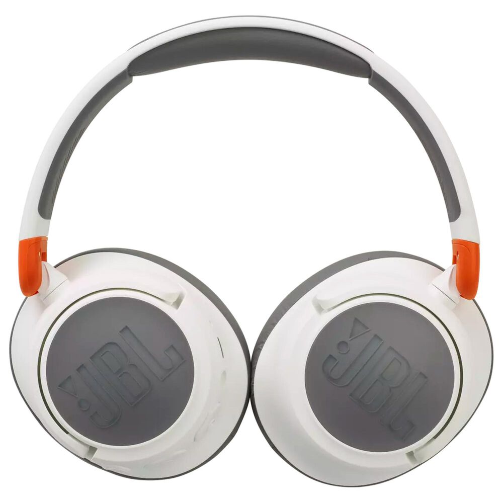 JBL Wireless Over Ear Noise Canceling Kids Headphones in White, , large