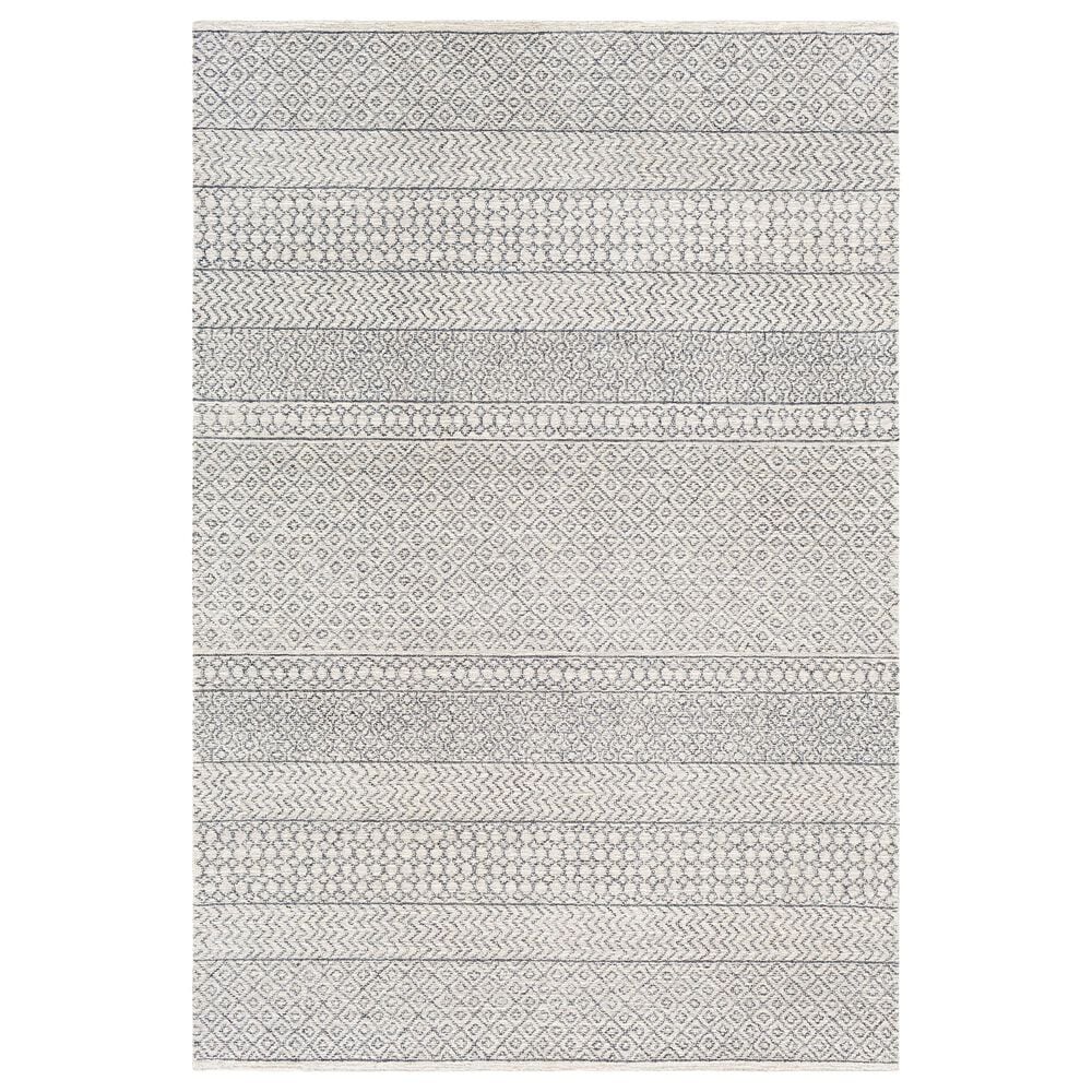 Surya Maroc MAR-230110" x 14" Beige, Ivory and Charcoal Area Rug, , large