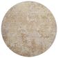 Dalyn Rug Company Bresca 8" Round Copper Indoor/Outdoor Area Rug, , large