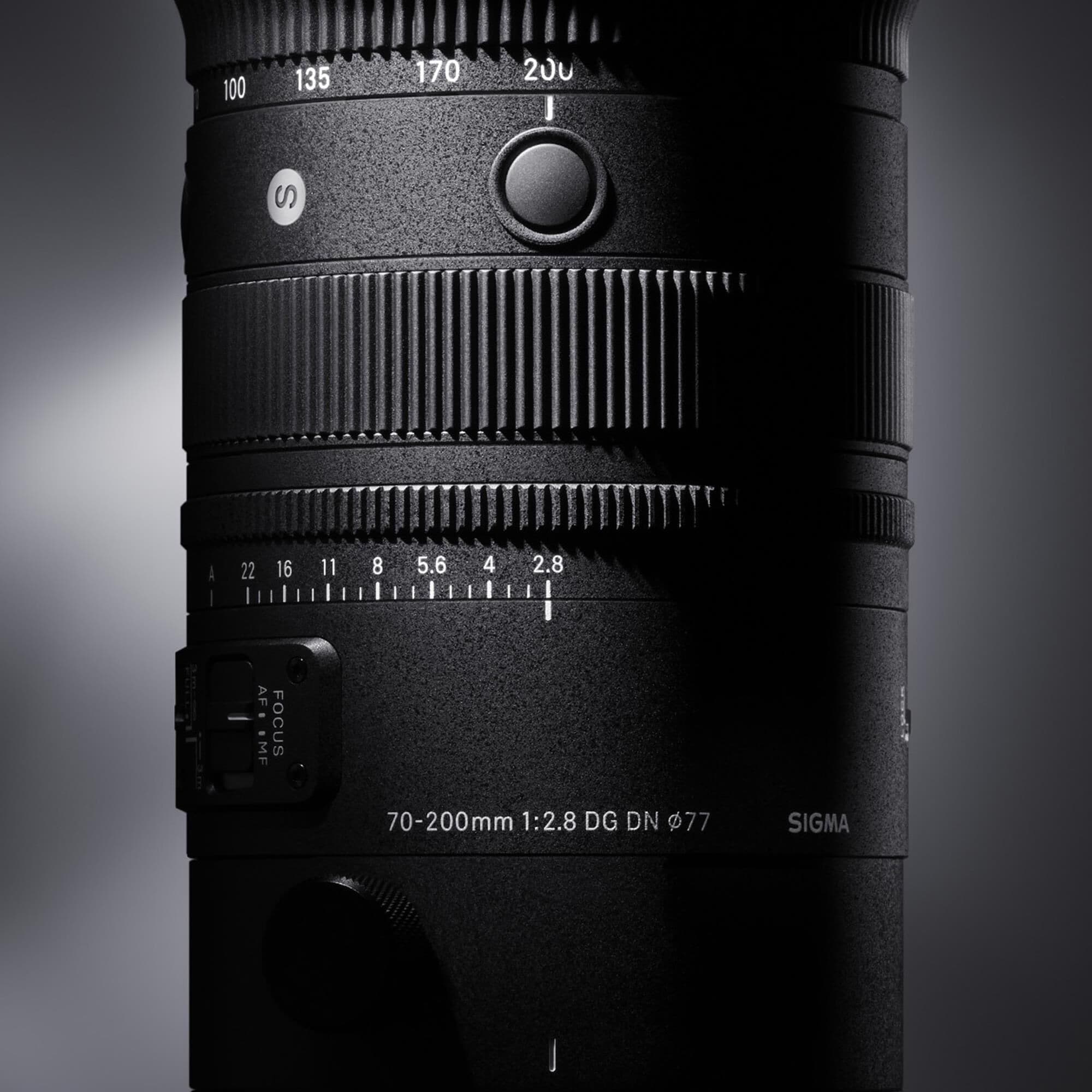 Sigma 70-200mm f/2.8 DG DN OS Lens for Sony E-Mount Cameras in Black