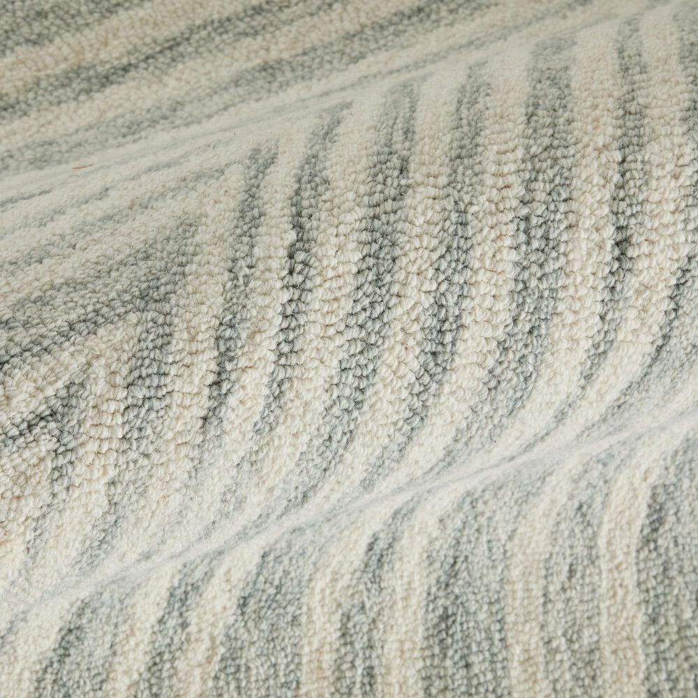 Feizy Wallace WAL8A41F Gray 5&#39; x 8&#39; Area Rug, , large