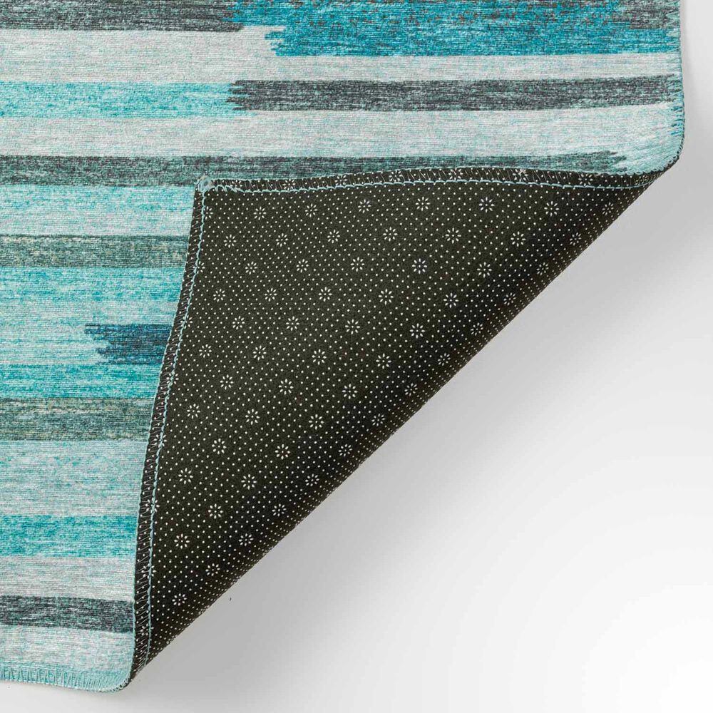Dalyn Rug Company Sedona Striped 3&#39; x 5&#39; Poolside Indoor/Outdoor Area Performance Rug, , large