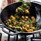 Lodge 14" Seasoned Cast Iron Wok in Black, , large