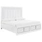 Millenium Chalanna Queen Upholstered Storage Bed in White, , large