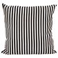 Creative Coop Botanist 26" Square Throw Pillow in Black and Cream, , large