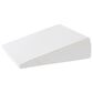 Hampton Park Memory Foam 22" x 24" Wedge Pillow in White, , large