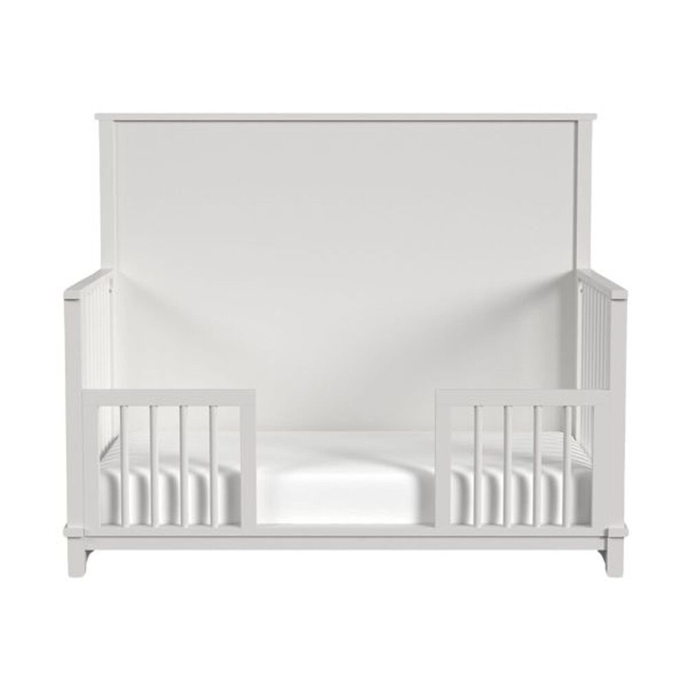Mayberry Hill Wyller Crib with Guard Rail in White, , large
