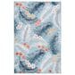 Safavieh Cabana CBN451J 8" x 10" Aqua and Ivory Indoor/Outdoor Area Performance Rug, , large