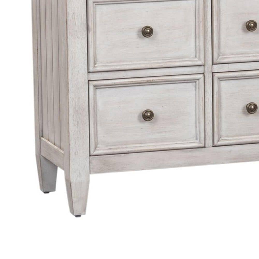 Belle Furnishings Heartland 3 Piece King Bedroom Set in Antique White, , large