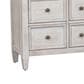 Belle Furnishings Heartland 3 Piece King Bedroom Set in Antique White, , large