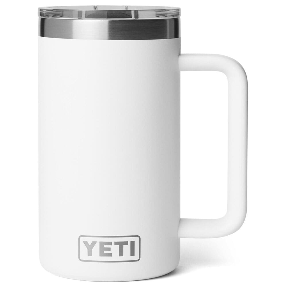 YETI Rambler 24 Oz Mug with MagSlider Lid in White, , large