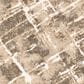 Surya Tuscany TUS-2300 White, Light Beige and Dark Brown 7"10" Square Area Rug, , large