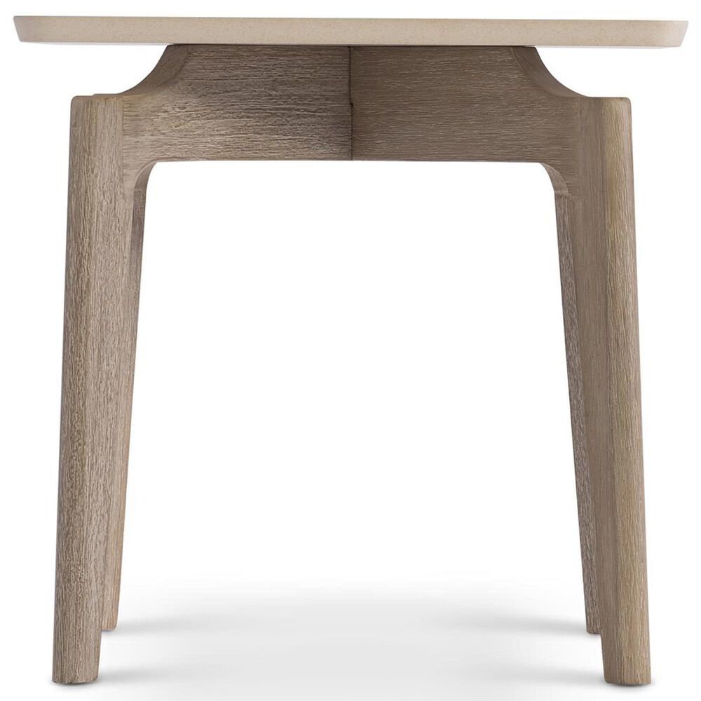 Bernhardt Aurora Patio Side Table in Warm Shale and Sea Oat, , large