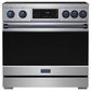 Thor Kitchen Gordon Ramsay 6.0 Cu. Ft. Professional Induction Range with Blue Color Kit Assembly in Stainless Steel, , large