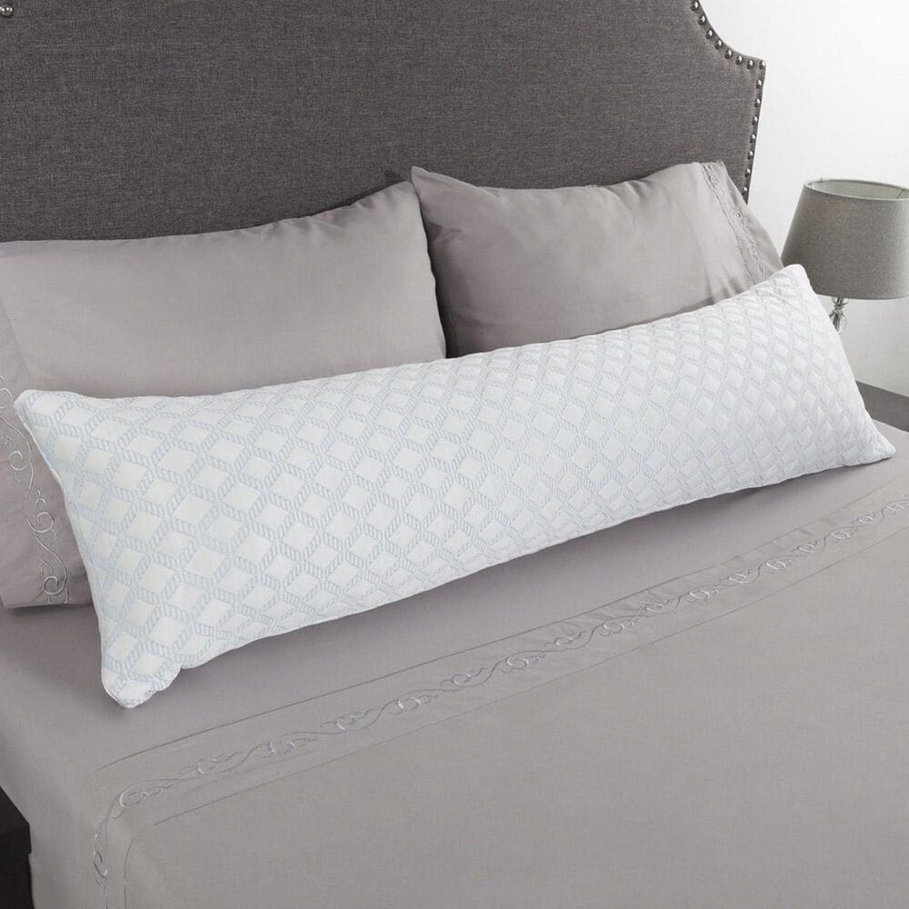 Timberlake Lavish Home Memory Foam Cooling Body Pillow, , large