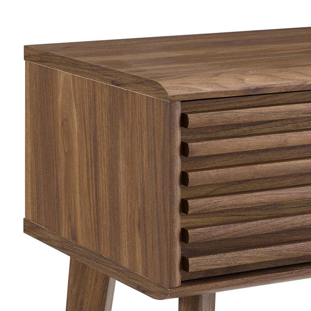 Modway Render End Table in Walnut, , large