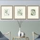 Paragon 16" x 18" Chaos I Wall Art in Green (Set of 3), , large