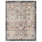 37B Harput HAP-1014 7"10" x 10"3" Blue, Orange and Saffron Area Rug, , large