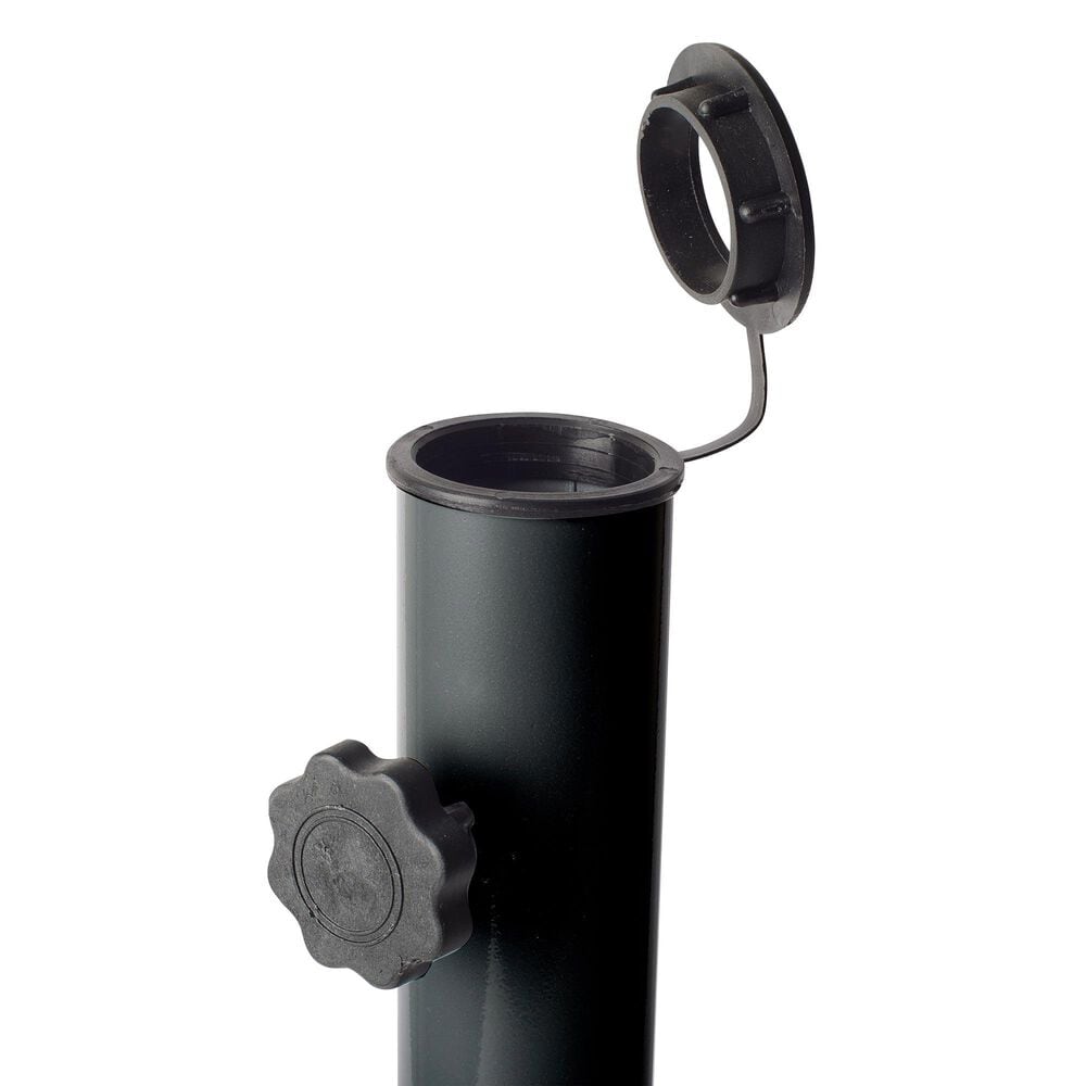 CorLiving Patio Umbrella Stand in Dark Grey, , large